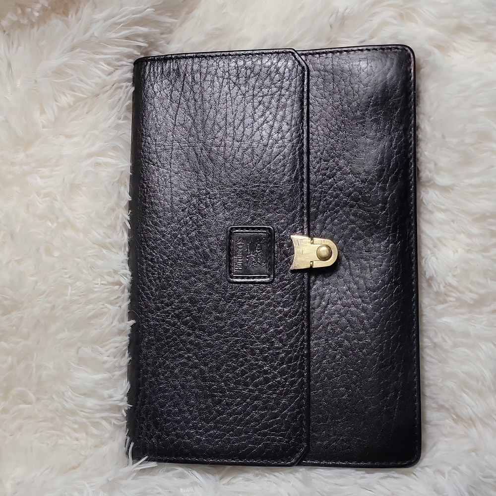 Vintage Burberrys Clutch Bag Leather Authentic❤️